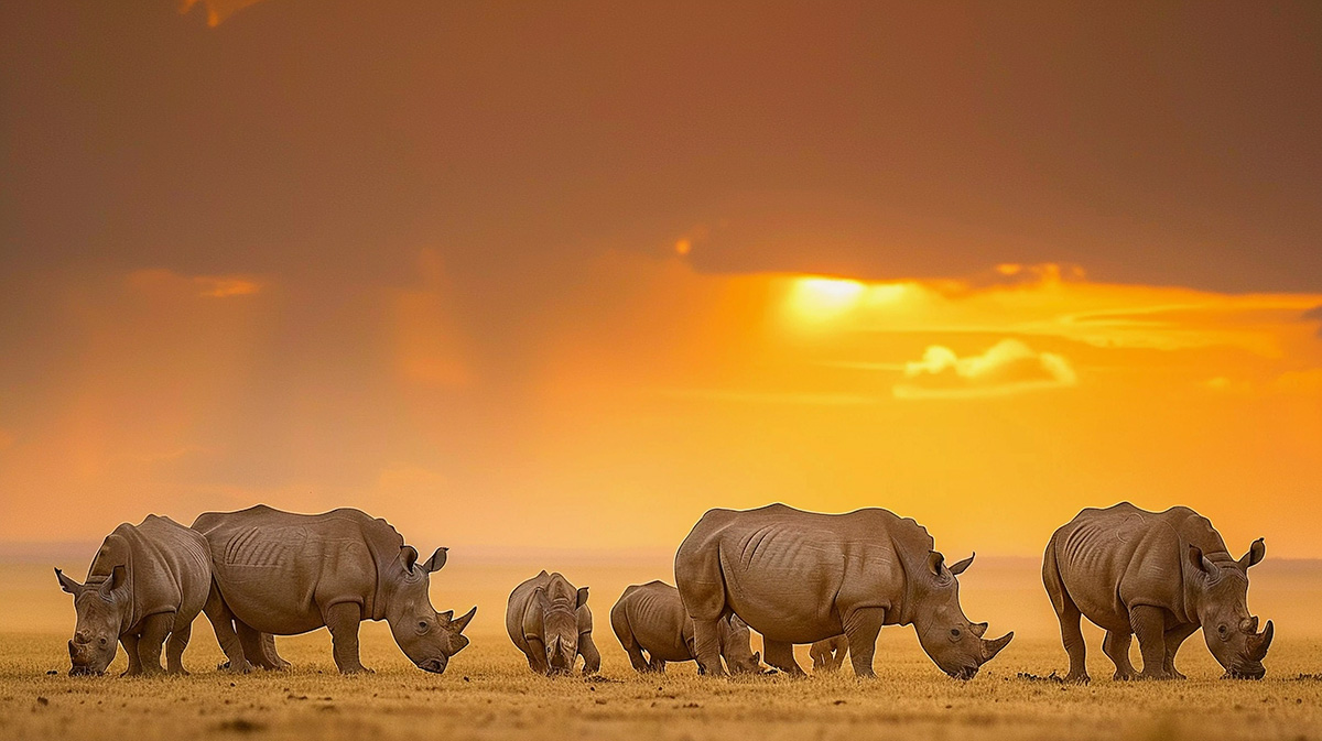 view-wild-rhino-animal-its-natural-habitat